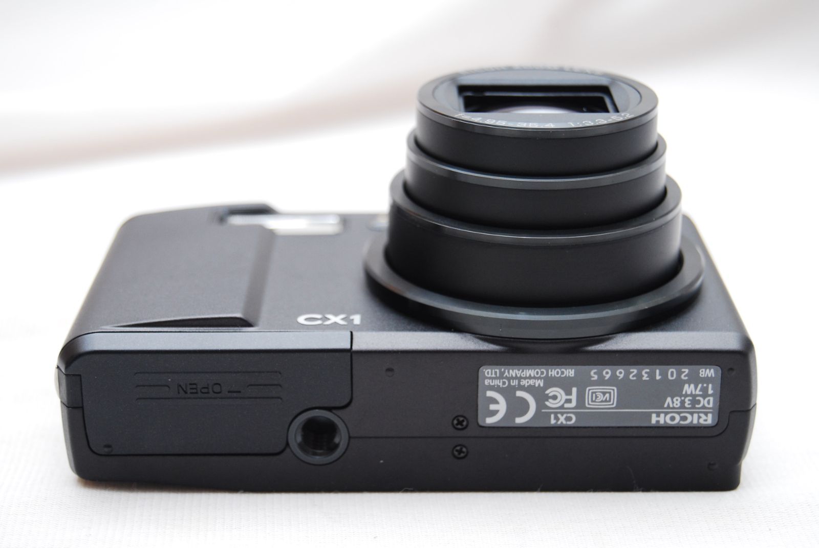 ☆極上美品 RICOH デジタルカメラ CX1 ブラック CX1BK☆ - メルカリ