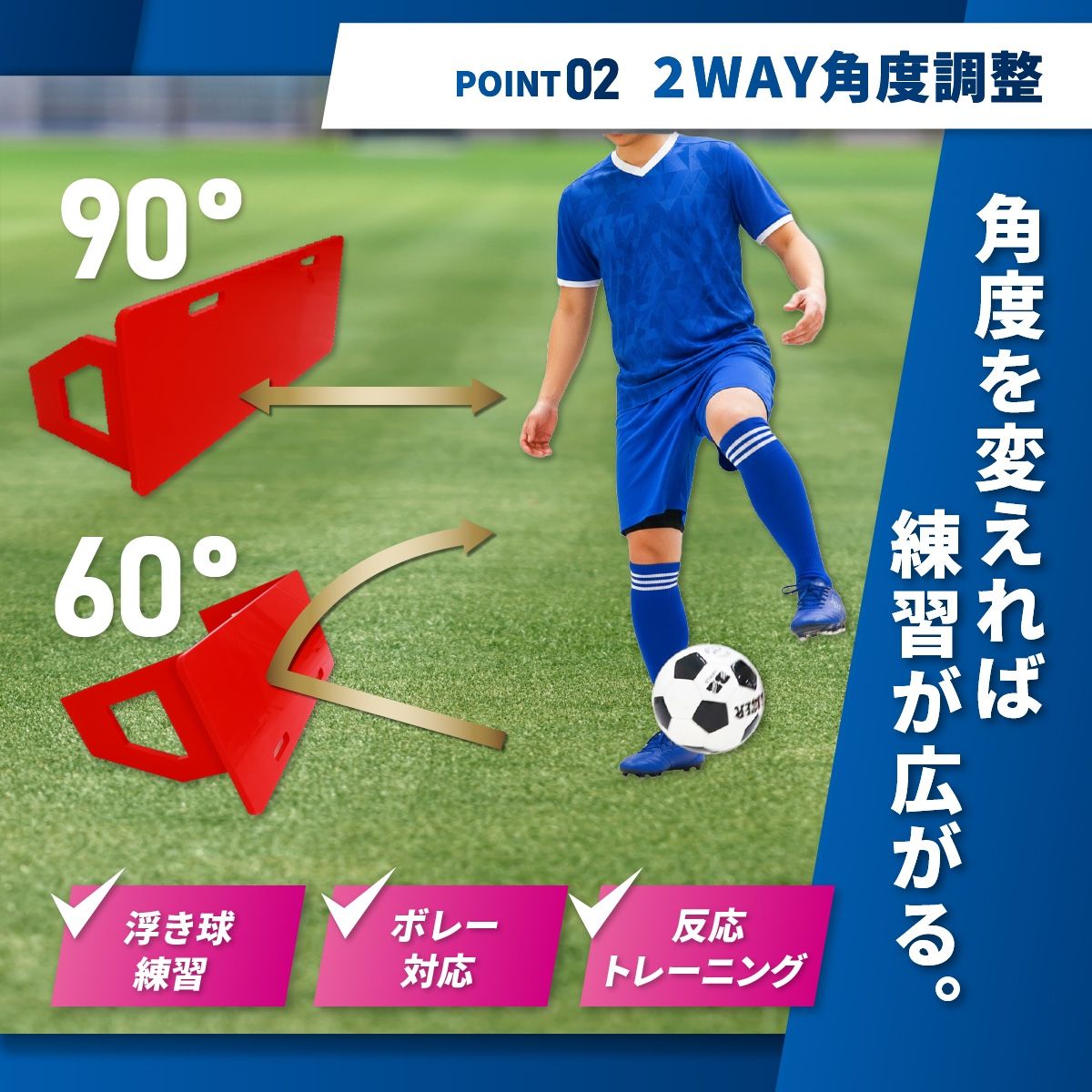 KaRaDaStyle リバウンドボード サッカー 練習 壁打ち リバウンダー