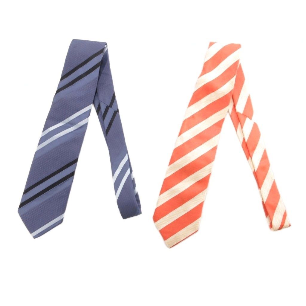 ヒューゴボス HUGO BOSS ネクタイ 4本セット まとめ 総柄 ストライプ