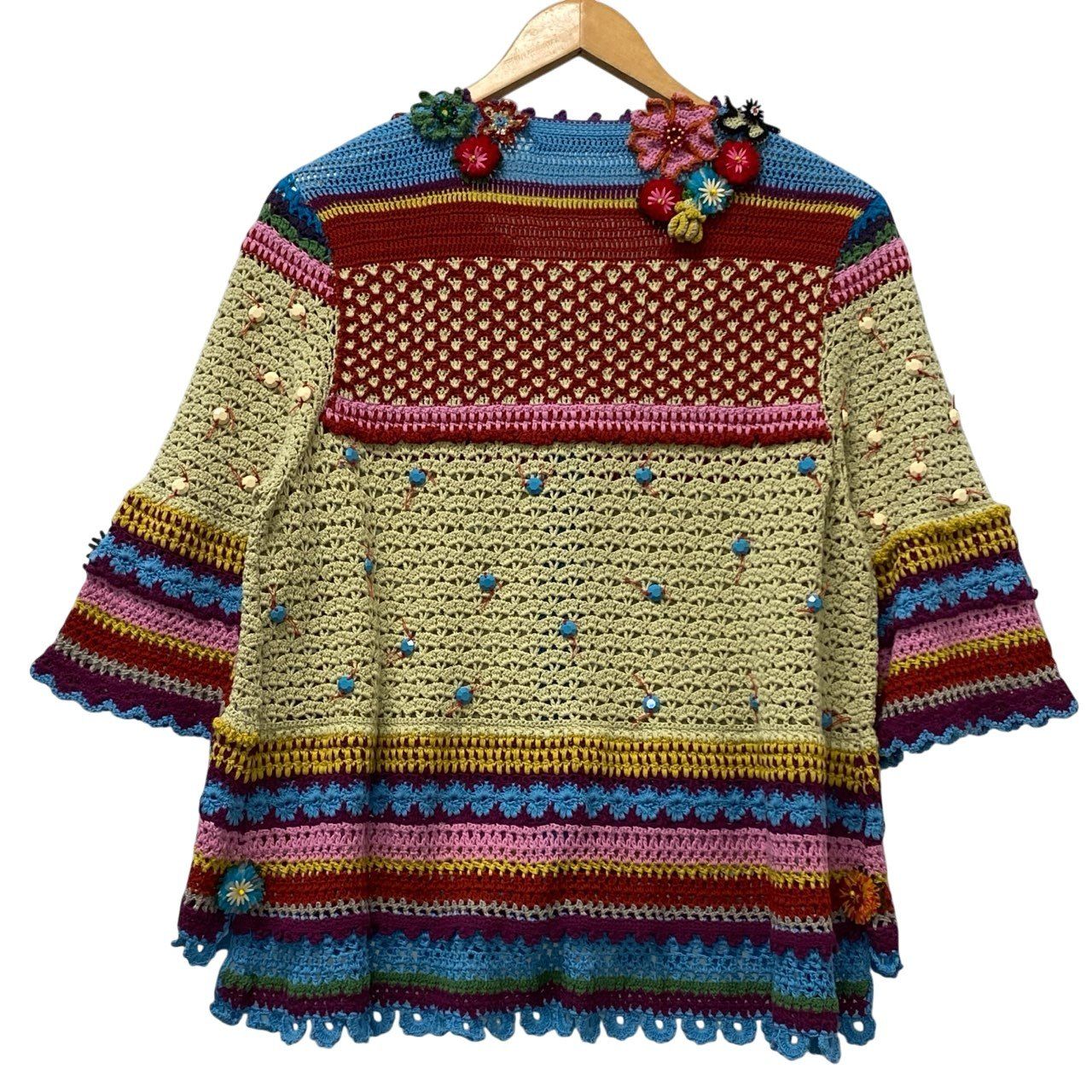 11a30 OLLEBOREBLA オレボレブラ アルベロベロ 透かし編みニット