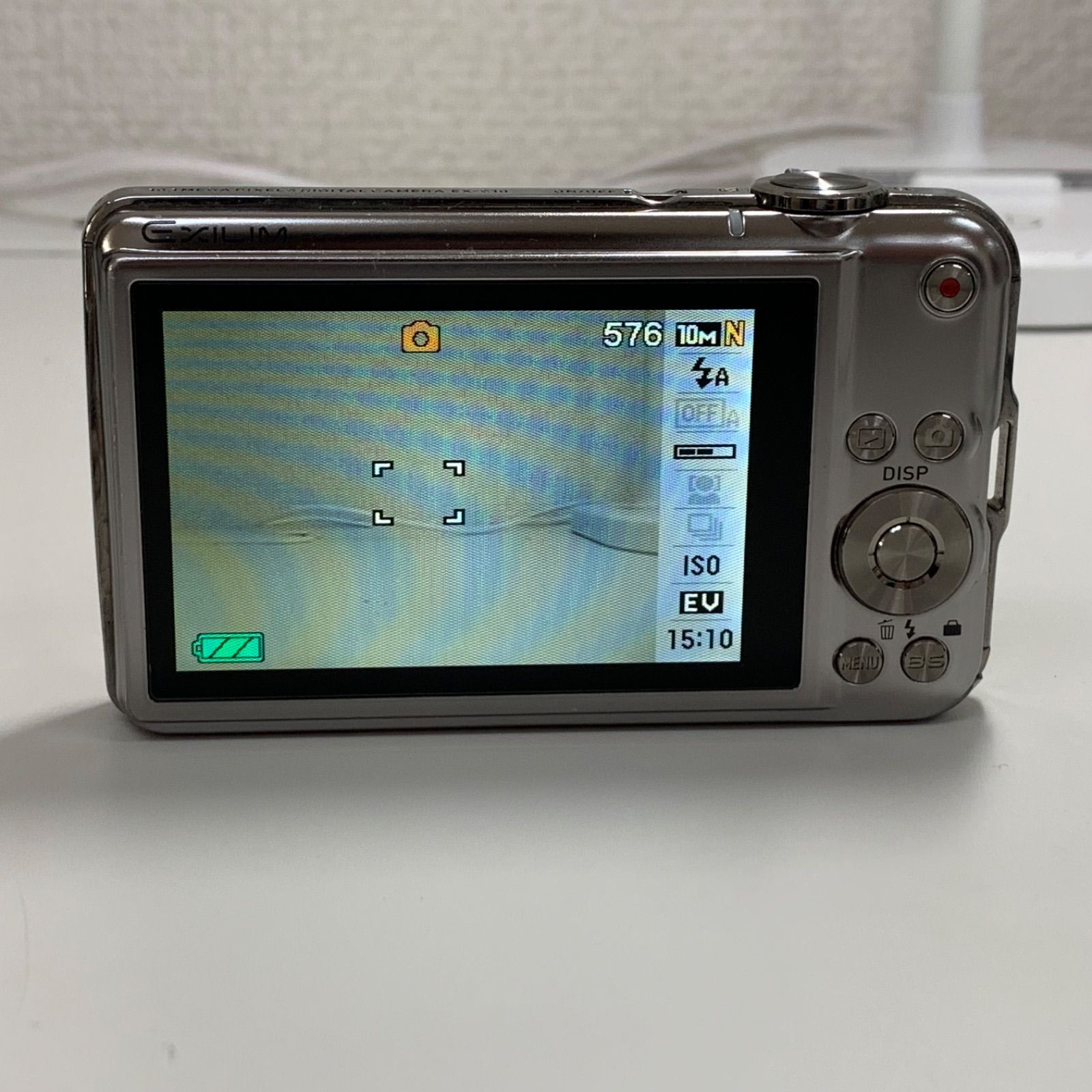 ⭐︎動作確認済み⭐︎ CASIO EXILIM EX-S10 シルバー デジタルカメラ