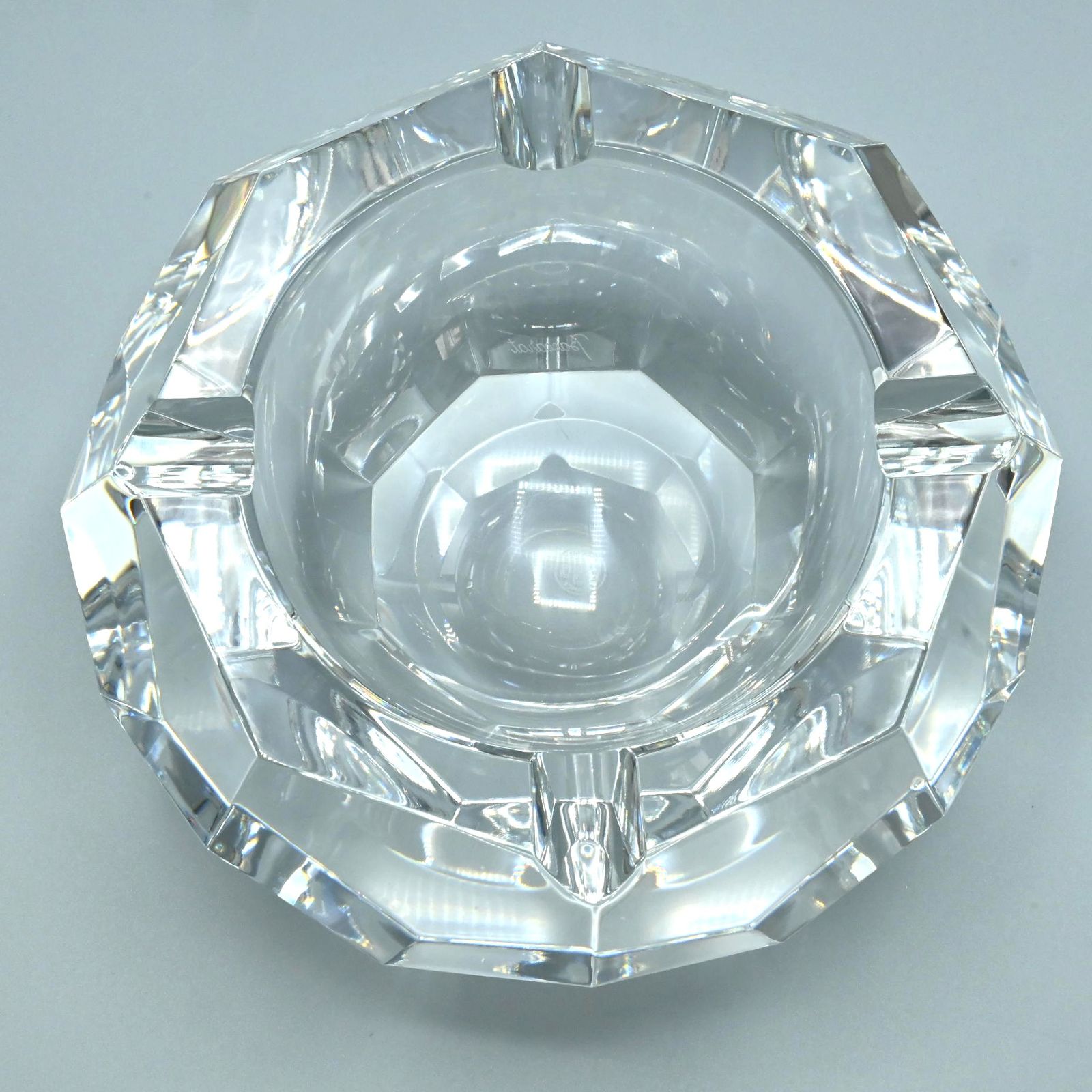 美品 Baccarat バカラ Coronas コロナ 灰皿 アッシュトレイ 約16.5cm