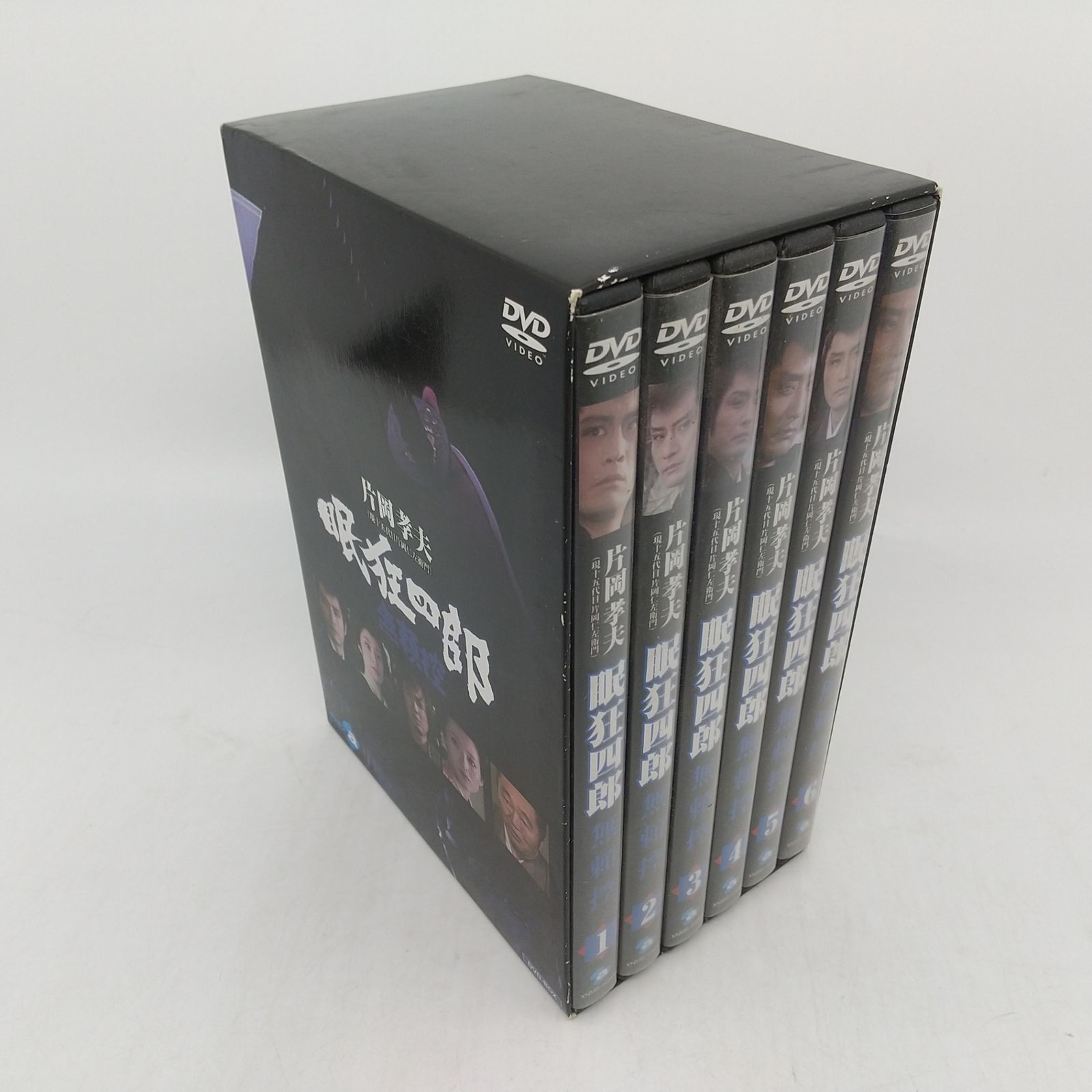 DVD-BOX】眠狂四郎 無頼控 片岡孝夫(現十五代目片岡仁左衛門) 1~6巻