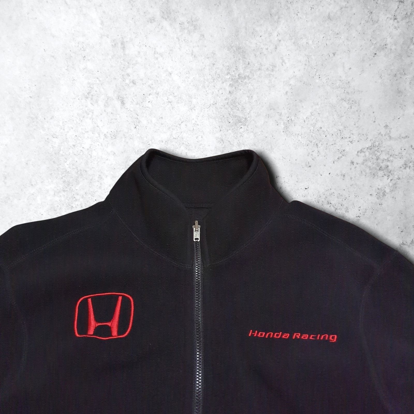 HONDA Racing ホンダレーシング HRC 刺繍 フリース ジャケット