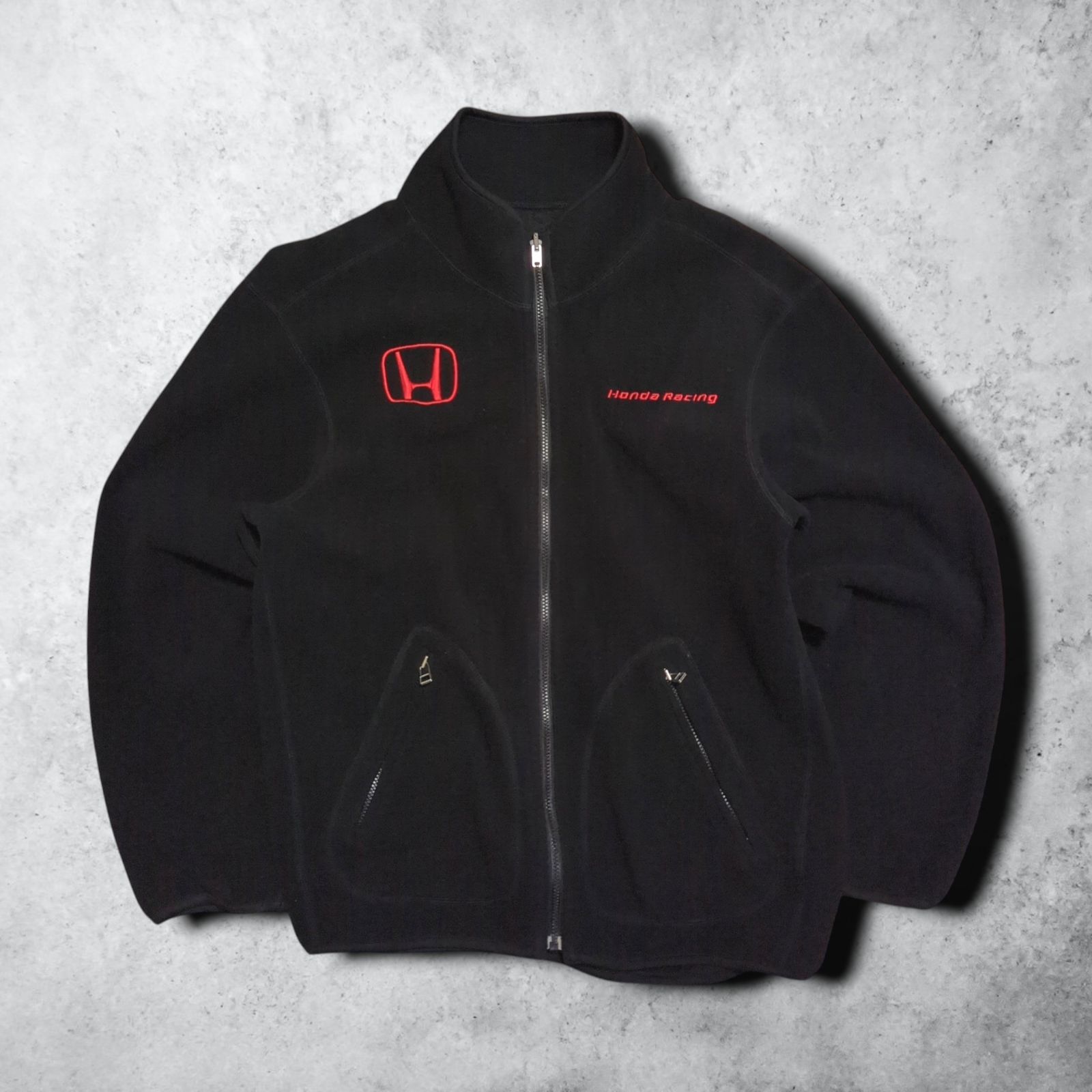HONDA Racing ホンダレーシング HRC 刺繍 フリース ジャケット