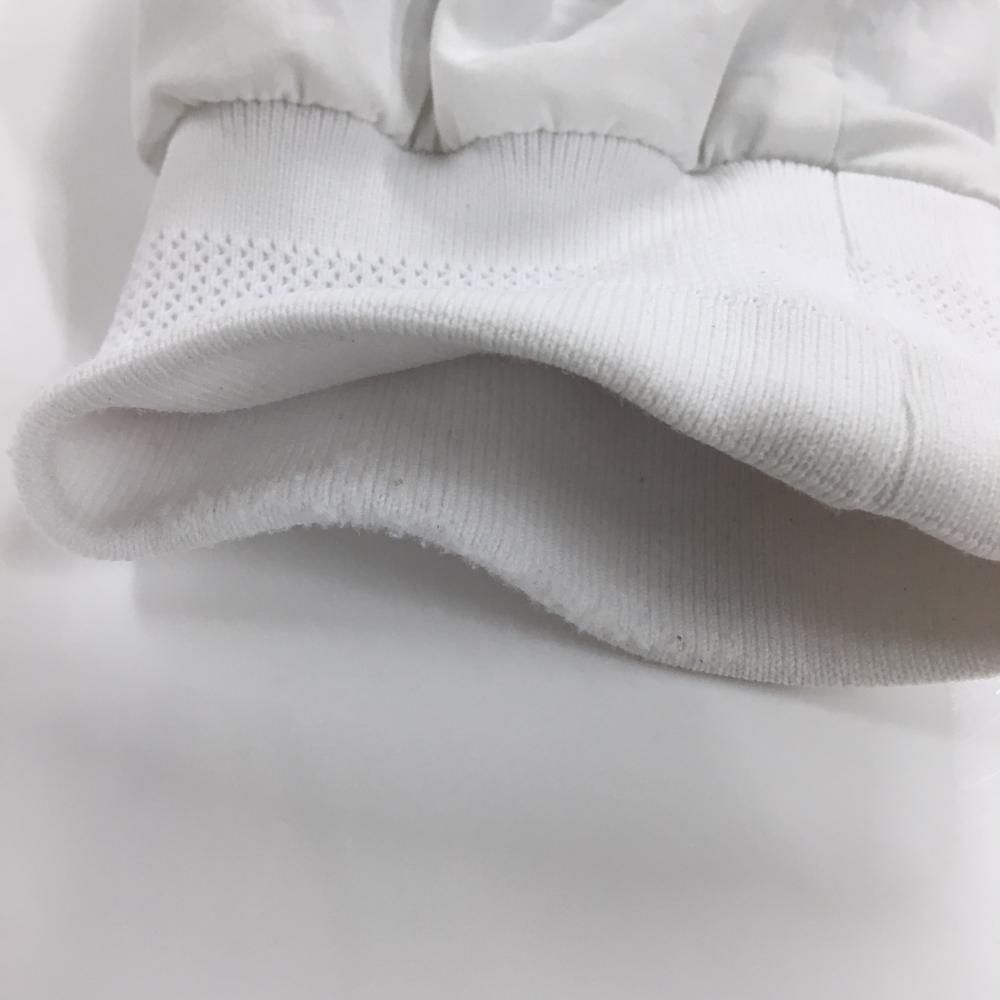 美品】パーリーゲイツ ジャケットブルゾン 白 地模様 蓄熱裏地 裏地