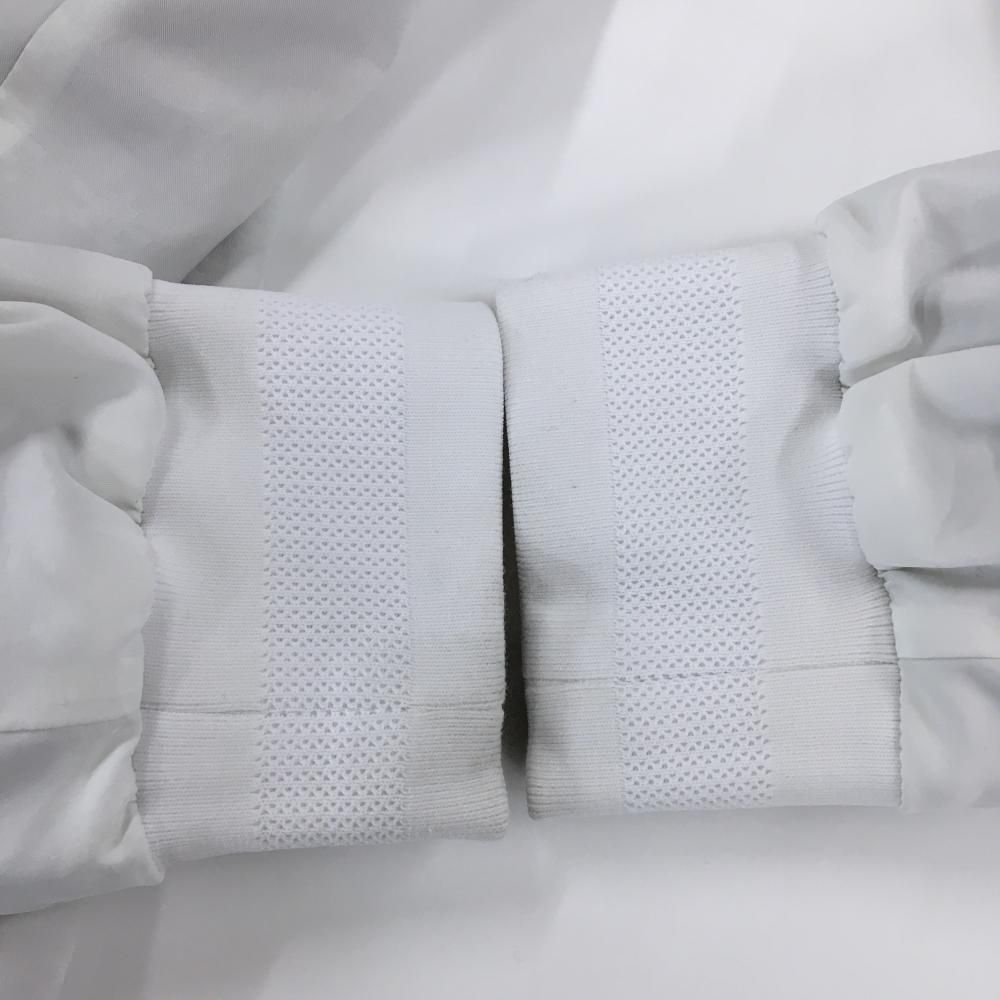 美品】パーリーゲイツ ジャケットブルゾン 白 地模様 蓄熱裏地 裏地