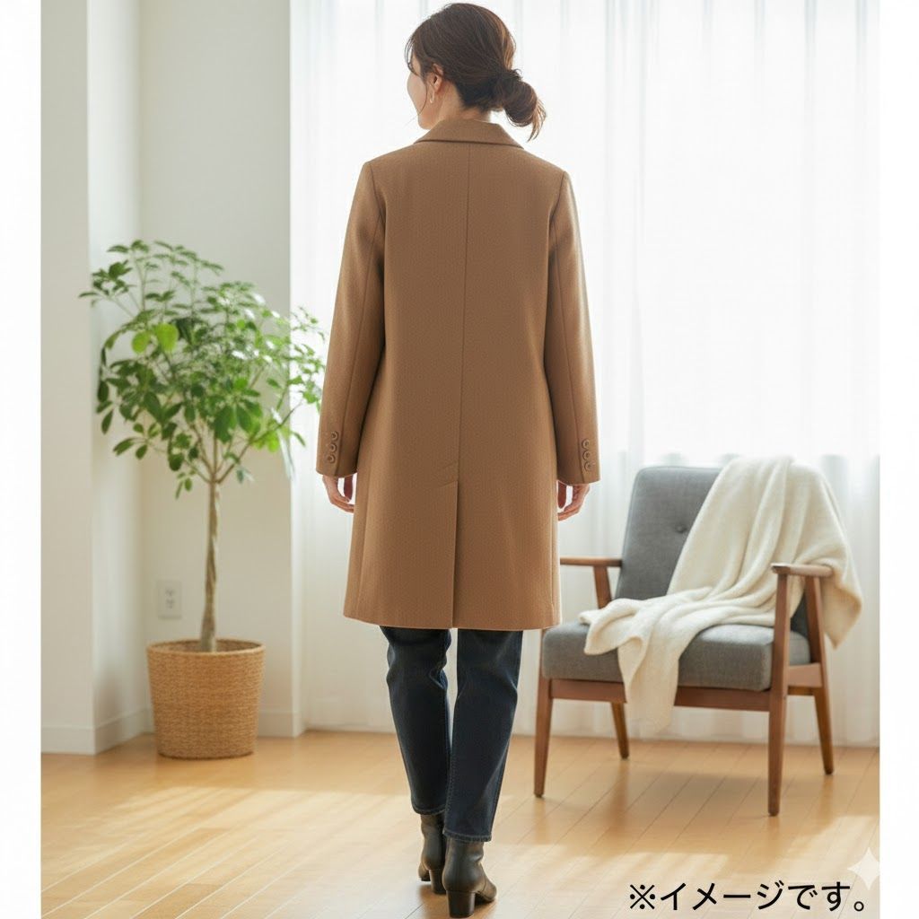 URBAN RESEARCH アーバンリサーチ チェスターコート キャメル ブラウン