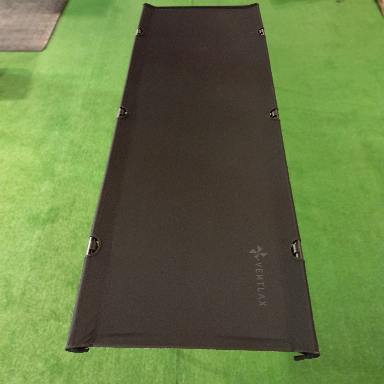 VENTLAX(ベントラクス) 2WAY アジャスタブルコット(ブラック) 荷重