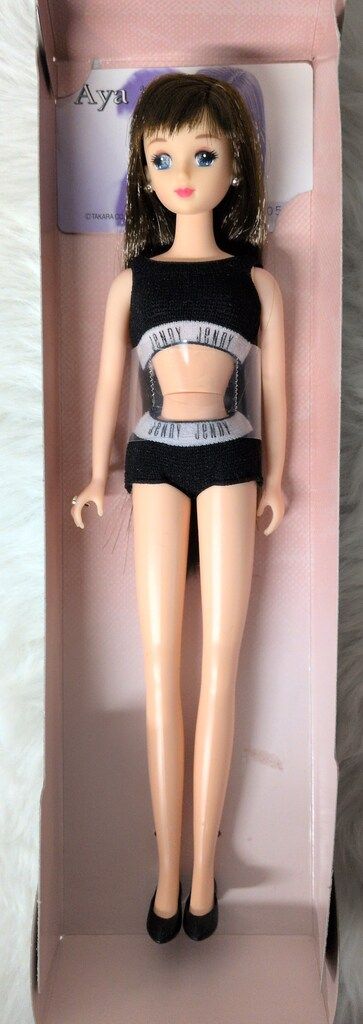 タカラ ジェニーフレンド 茶箱 アヤ(焦茶髪ロングストレート) - メルカリ