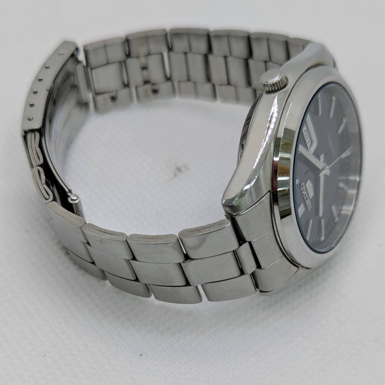 亘】自動巻&裏スケ SEIKO セイコー5 ブラックダイヤル 7S26-0440