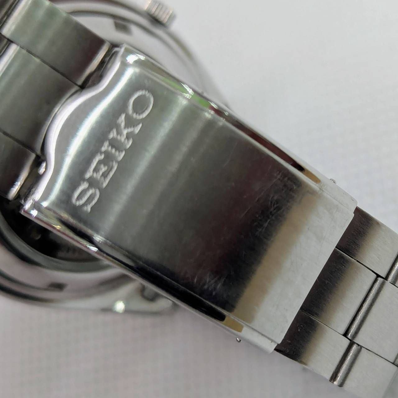 亘】自動巻&裏スケ SEIKO セイコー5 ブラックダイヤル 7S26-0440