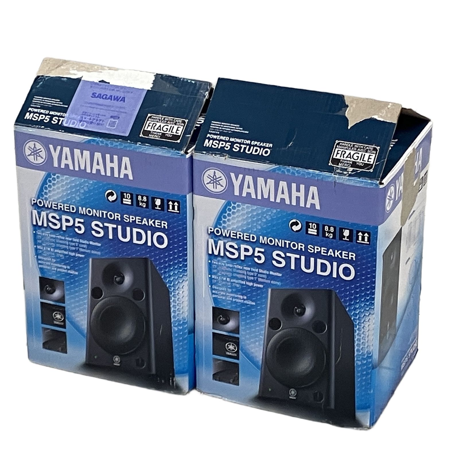 YAMAHA MSP5 STUDIO パワードモニタースピーカー ペア 音響機材 ヤマハ