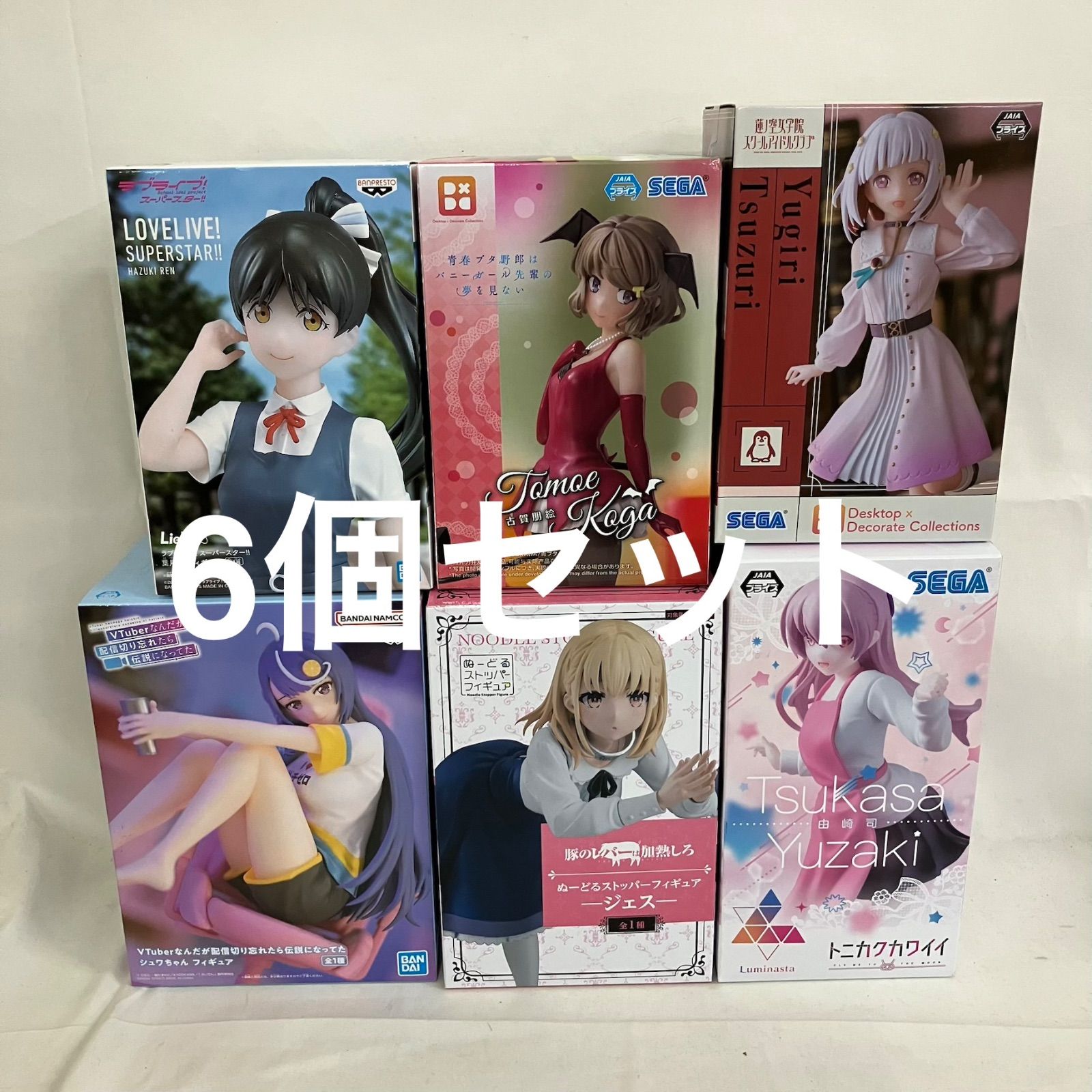 未開封 美少女まとめ フィギュア 6個セット SF1799 c107 - メルカリ