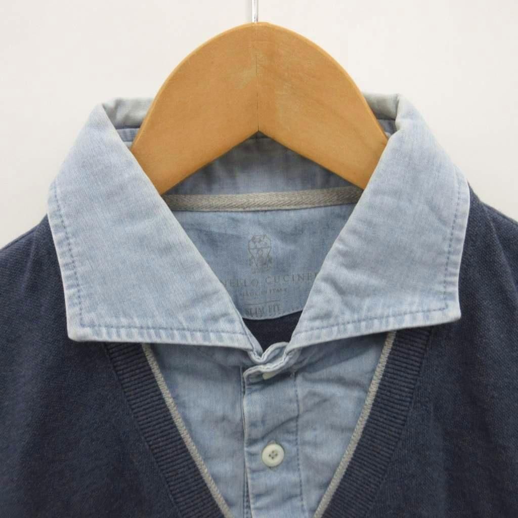 ブルネロクチネリ BRUNELLO CUCINELLI SLIM FIT ポロシャツ 半袖