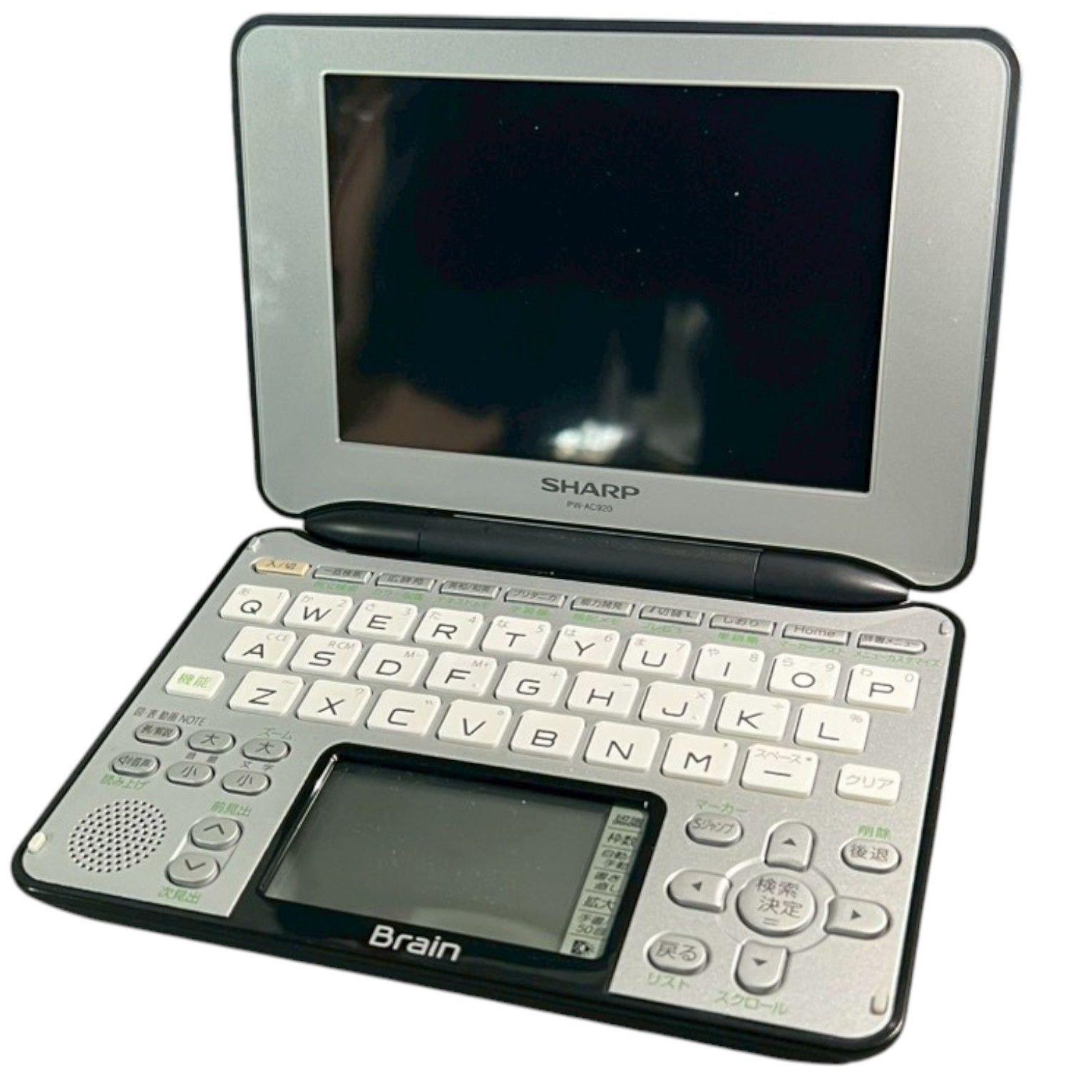 SHARP PW-AC920 Brain ブレイン電子辞書 タッチペン付き - メルカリ