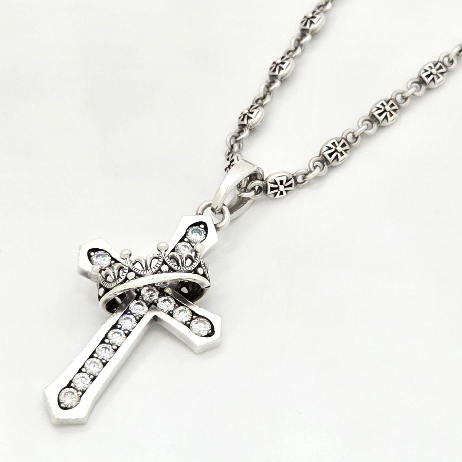 JUSTIN DAVIS ジャスティン デイビス CROSS with CROWN/STONE