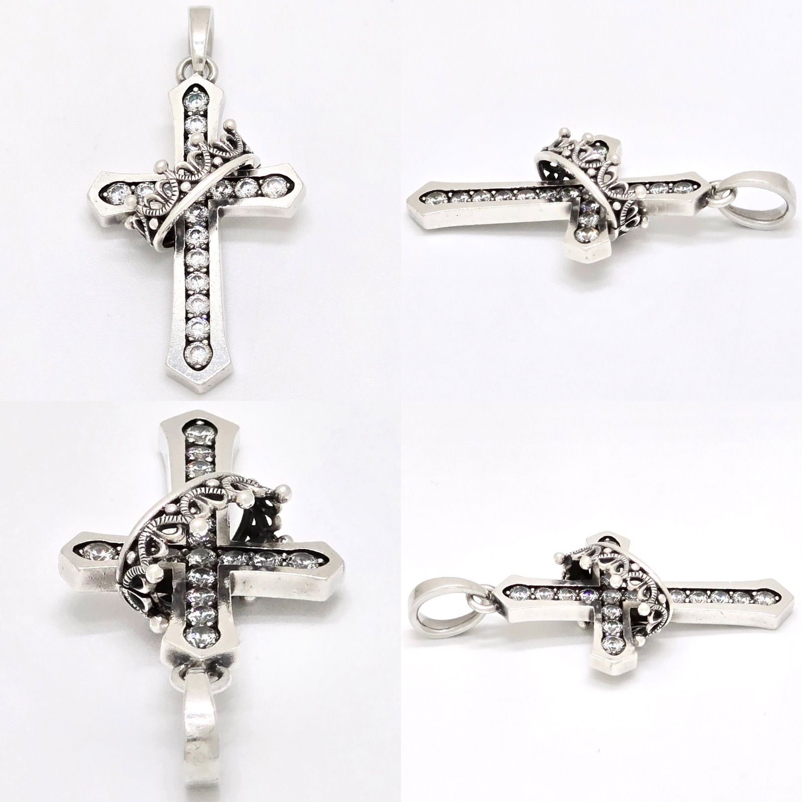 JUSTIN DAVIS ジャスティン デイビス CROSS with CROWN/STONE