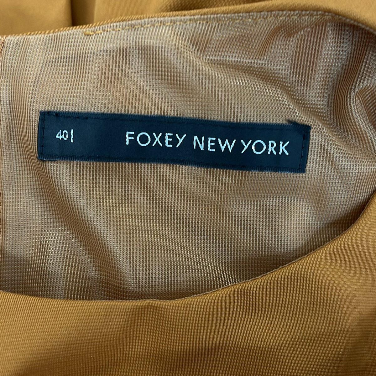 FOXEY NEW YORK(フォクシーニューヨーク) ワンピース サイズ40 M