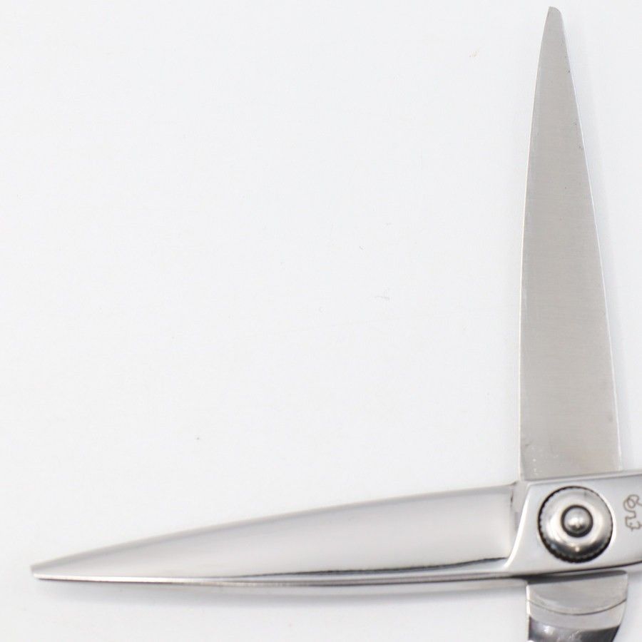 美品】ジョーウェル SDB-58R カーブシザー 5.8インチ 笹刃 メガネ