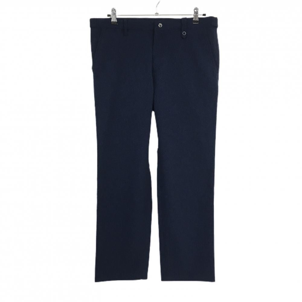 超美品】アダバット パンツ ネイビー×黒 ギンガムチェック サッカー