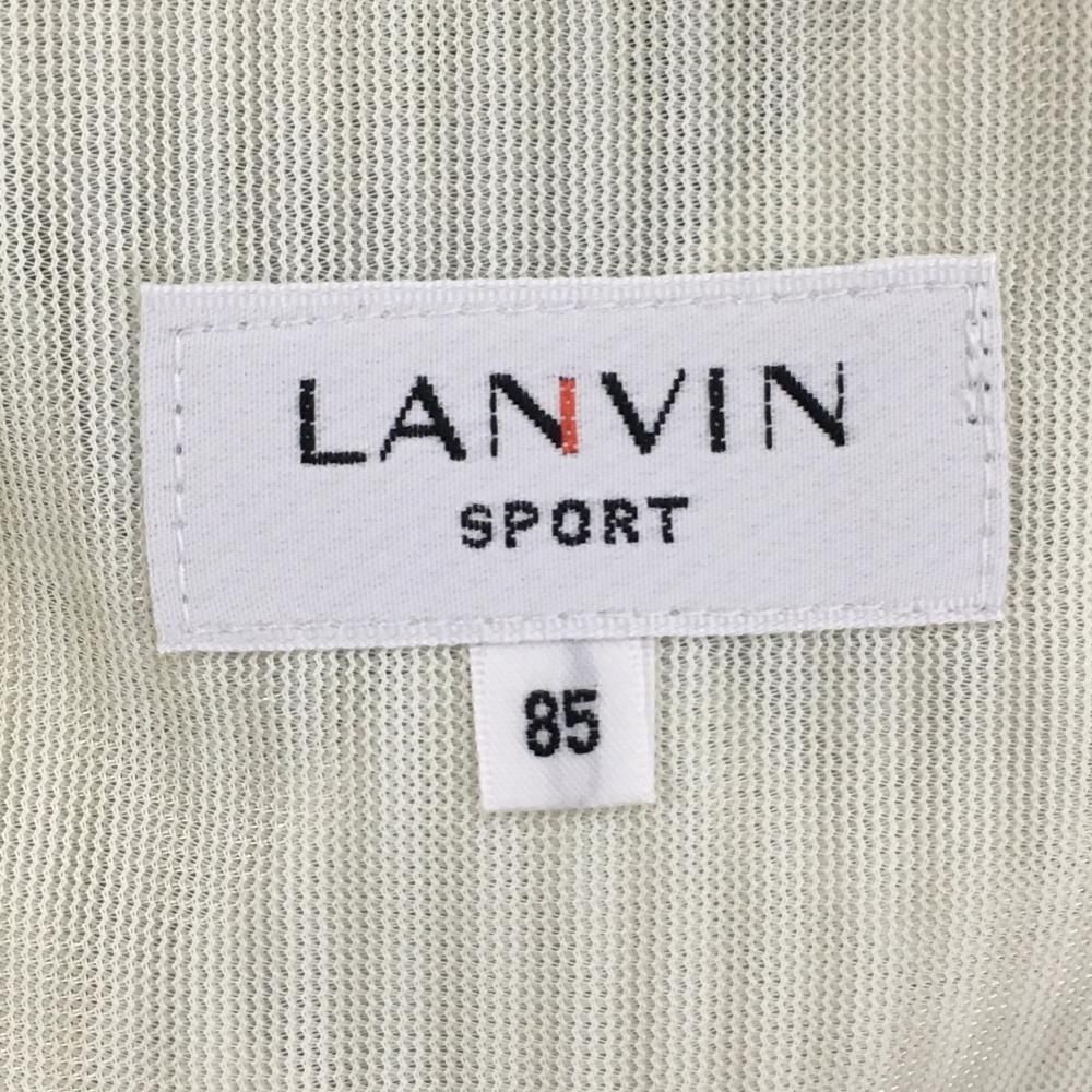 美品】ランバンスポール パンツ ライトグレー メンズ 85 ゴルフウェア