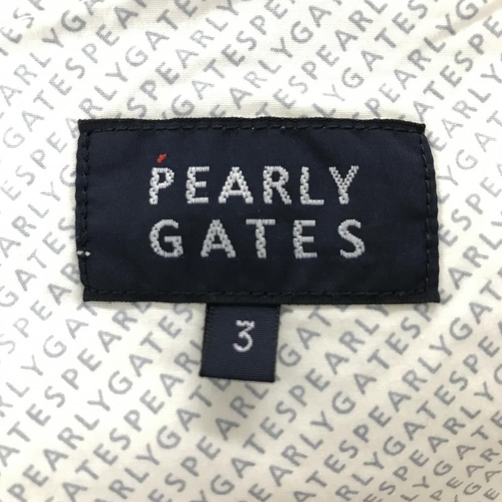 パーリーゲイツ パンツ 白 ポケットロゴプリント メンズ 3(S) ゴルフ