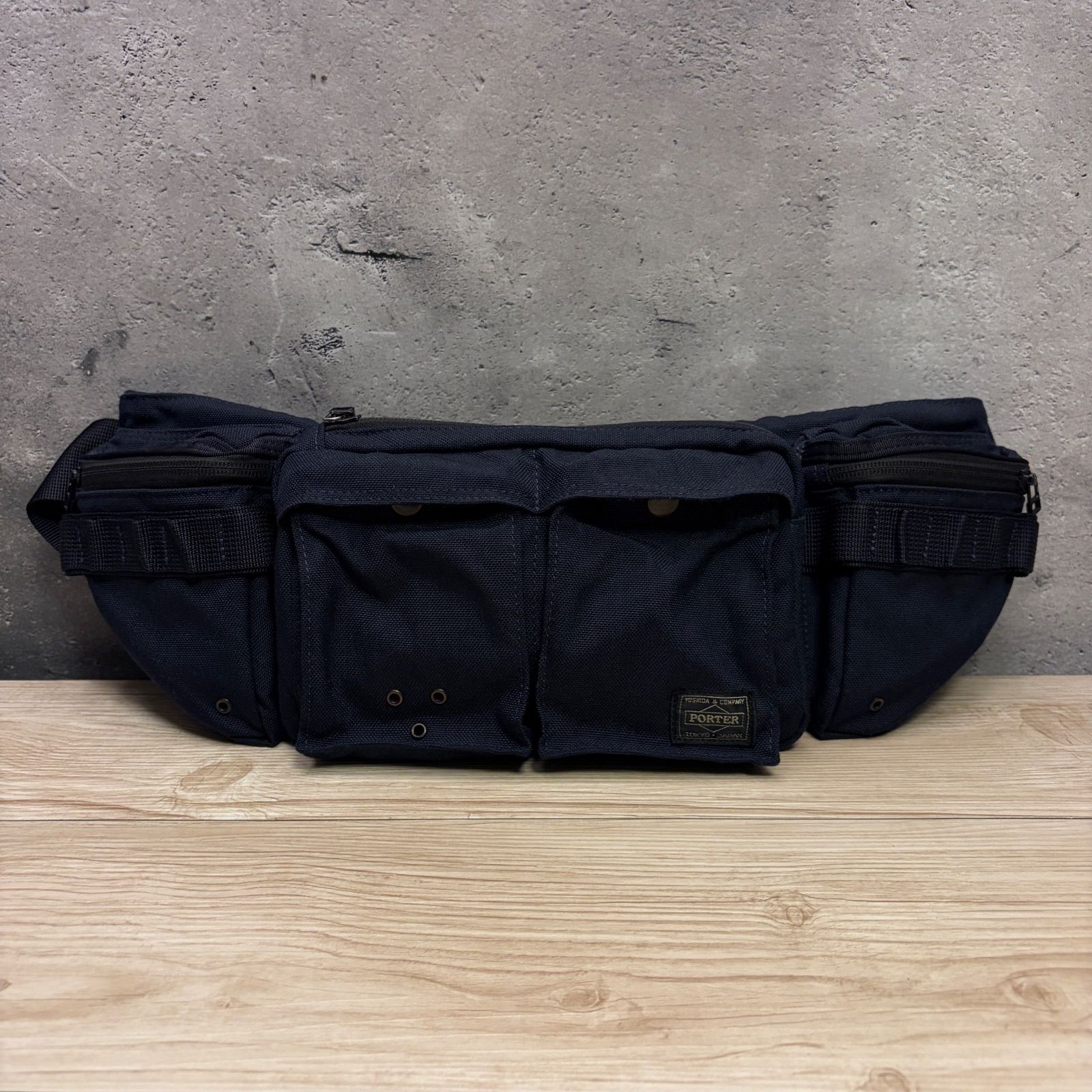 PORTER PALS ウエストバッグ コーデュラナイロン ミリタリー 日本製 