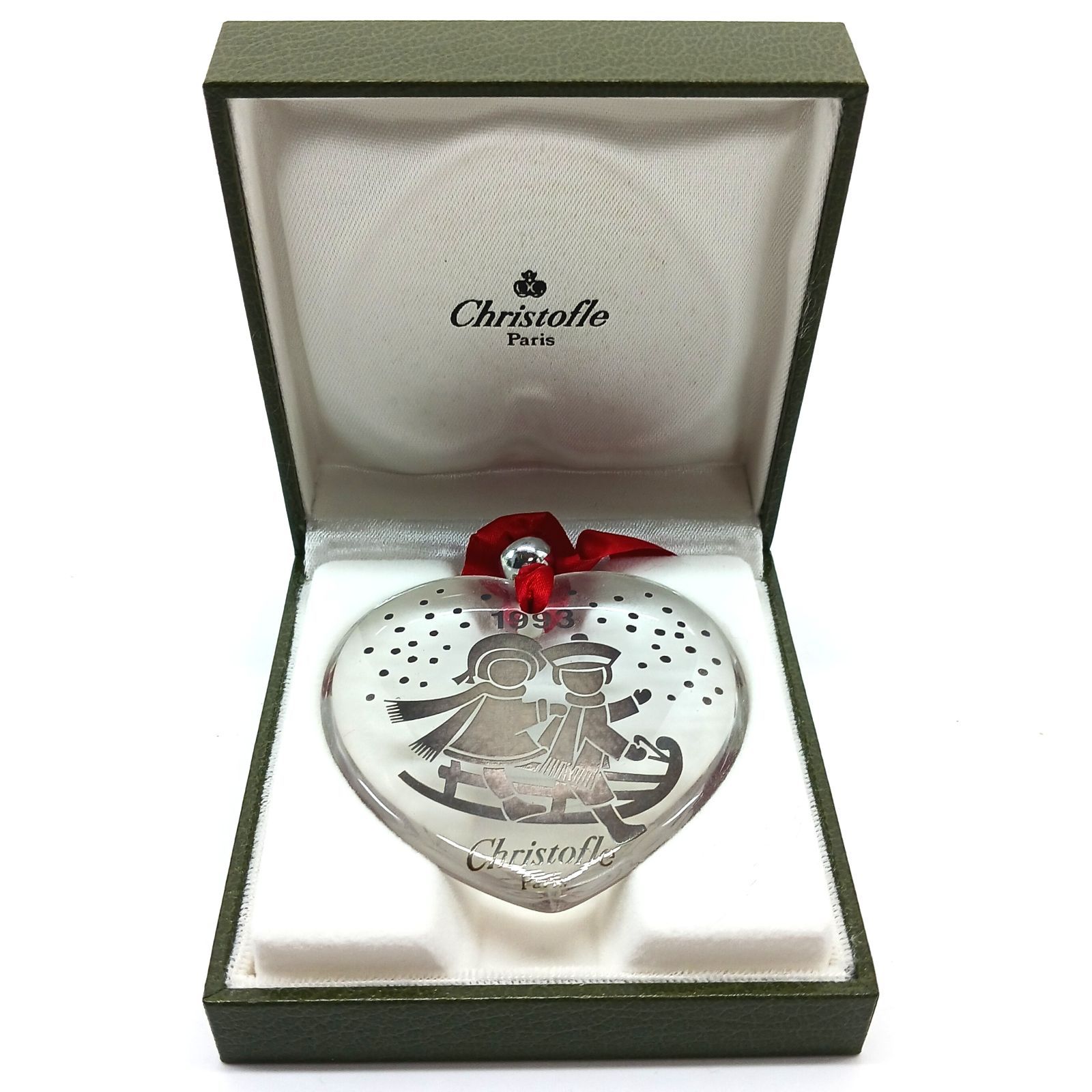 Christofle クリストフル クリスマスオーナメント 1993年 クリスタル