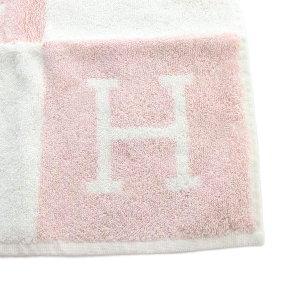 エルメス HERMES カレタオル アヴァロン タグ付き ハンドタオル