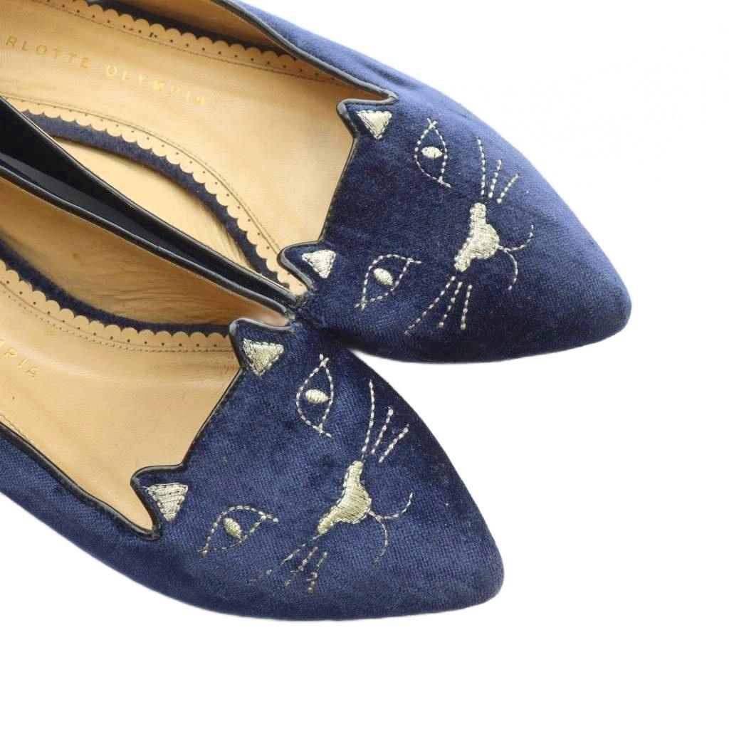 シャーロットオリンピア CHARLOTTE OLYMPIA フラットシューズ パンプス