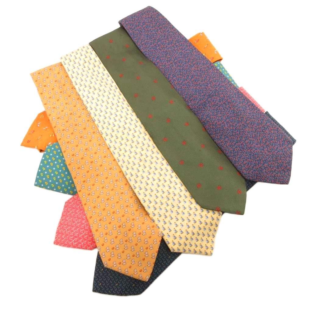 サルヴァトーレフェラガモ Salvatore Ferragamo ネクタイ 8本セット