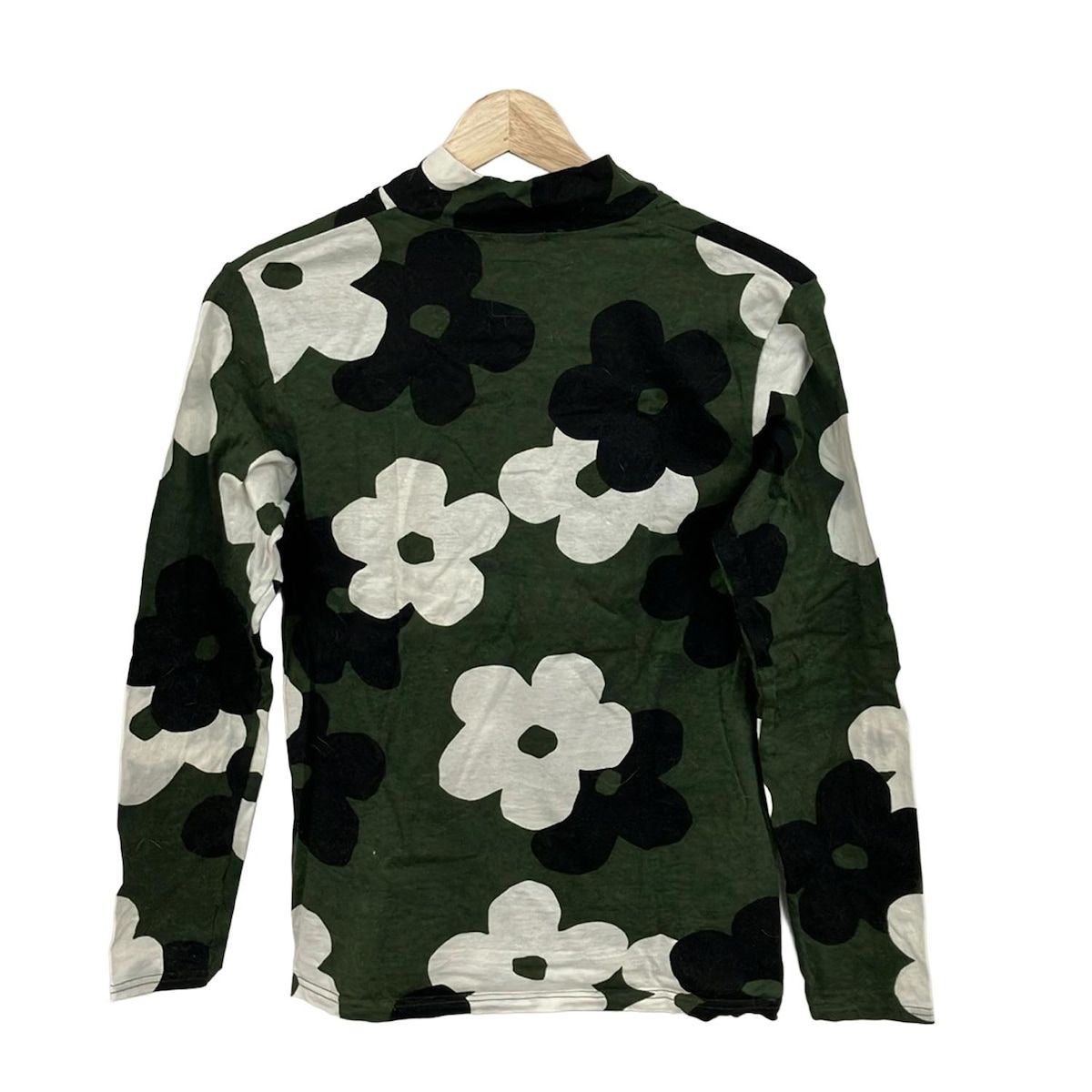 SOU・SOU 花柄長袖カットソー Lサイズ SOU・SOU(ソウソウ) 長袖カットソー サイズM レディース美品 - カーキ