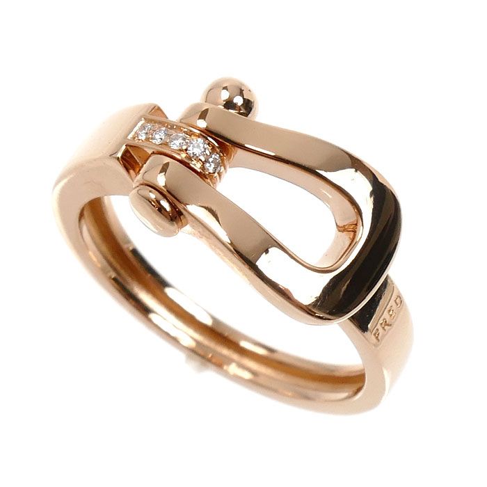 FRED フレッド K18PG ピンクゴールド フォース10 ダイヤ リング・指輪