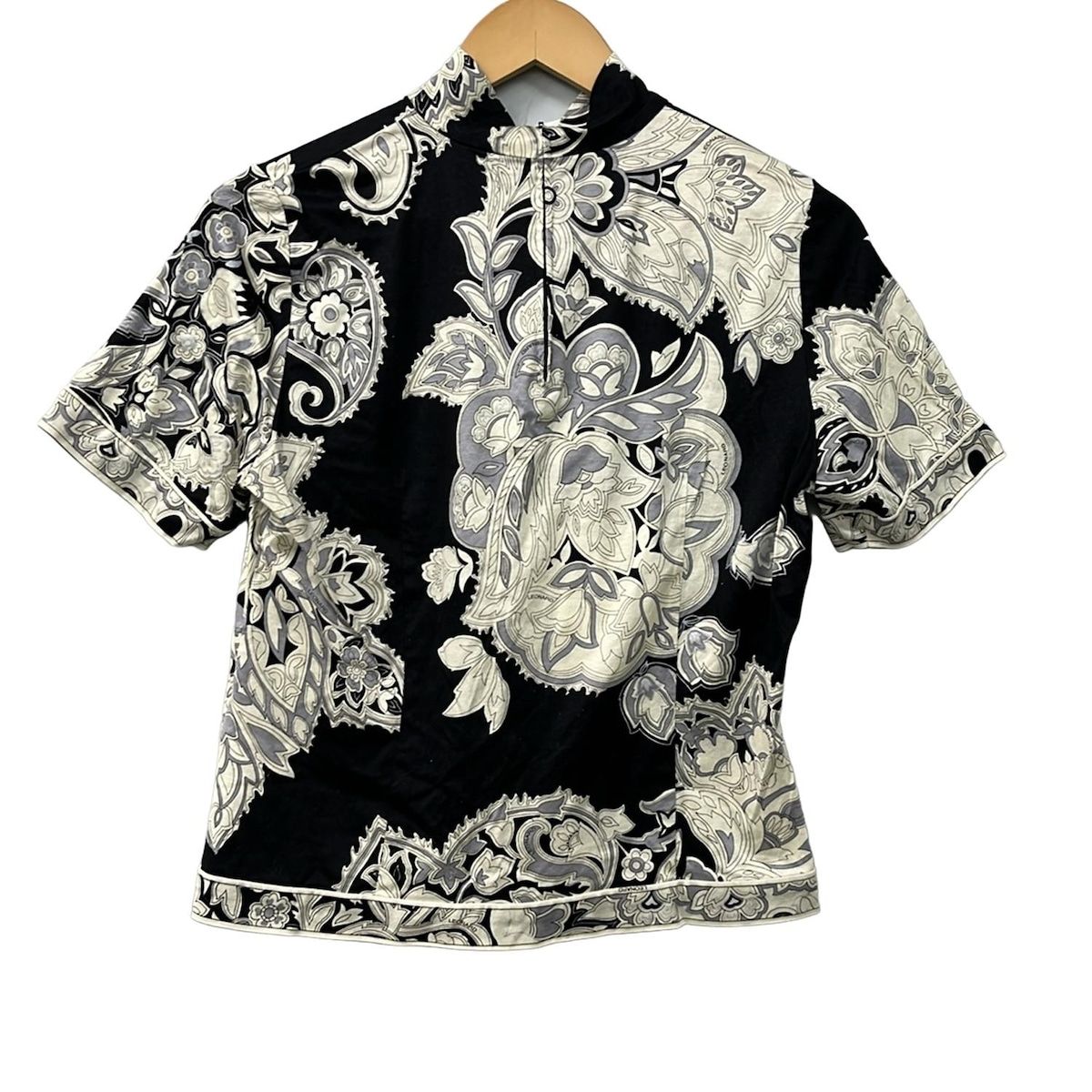 LEONARD(レオナール) 半袖カットソー サイズLL レディース美品 - 黒