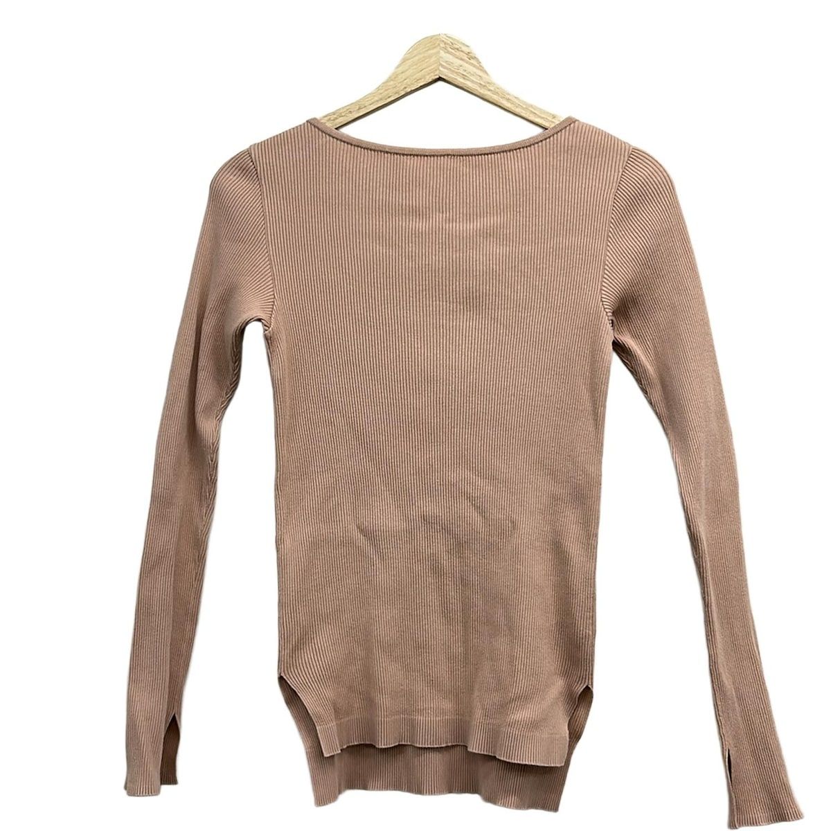 AURALEE(オーラリー) 長袖カットソー サイズ1 S レディース - ピンク