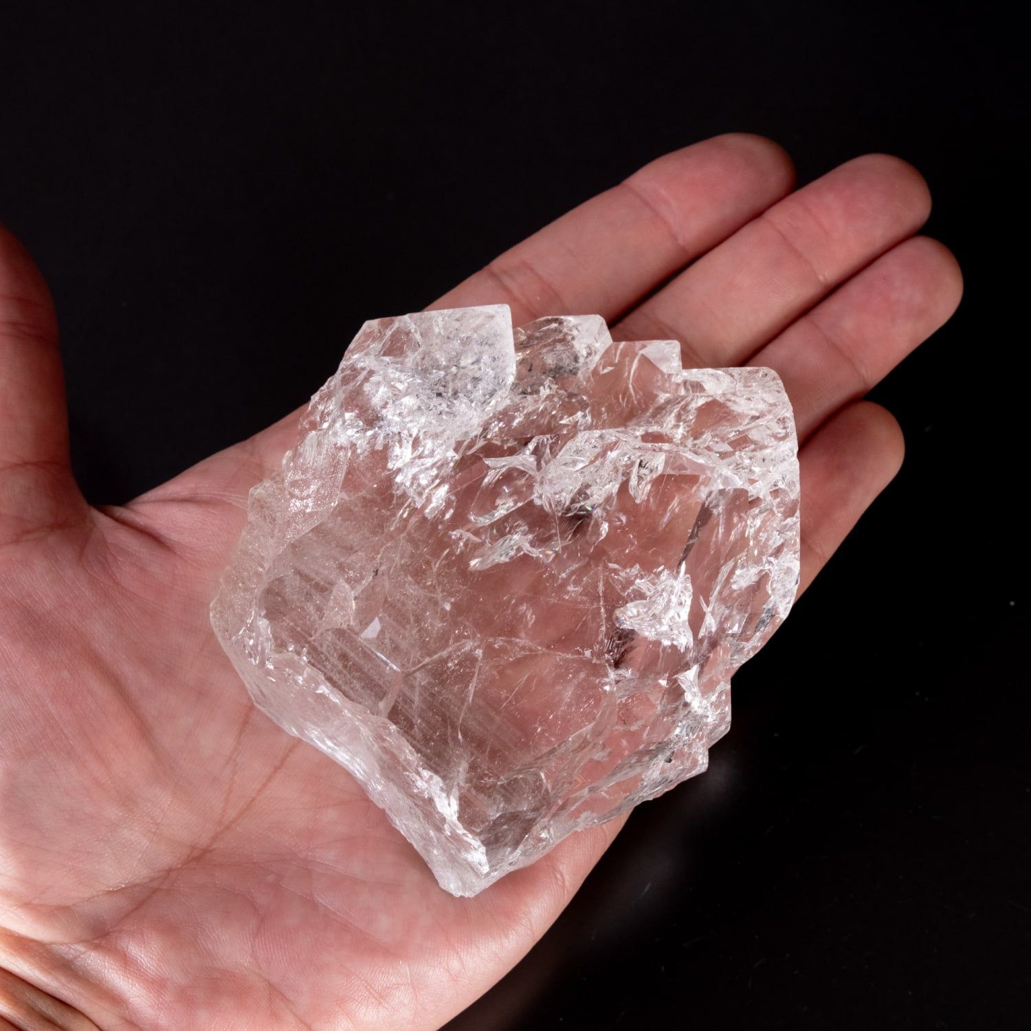  一点物 ヒマラヤ水晶原石 354.5 g ポイント 透明 ファーデン レインボー | クリスタル ヒマラヤ産 原石 その他 おもちゃ