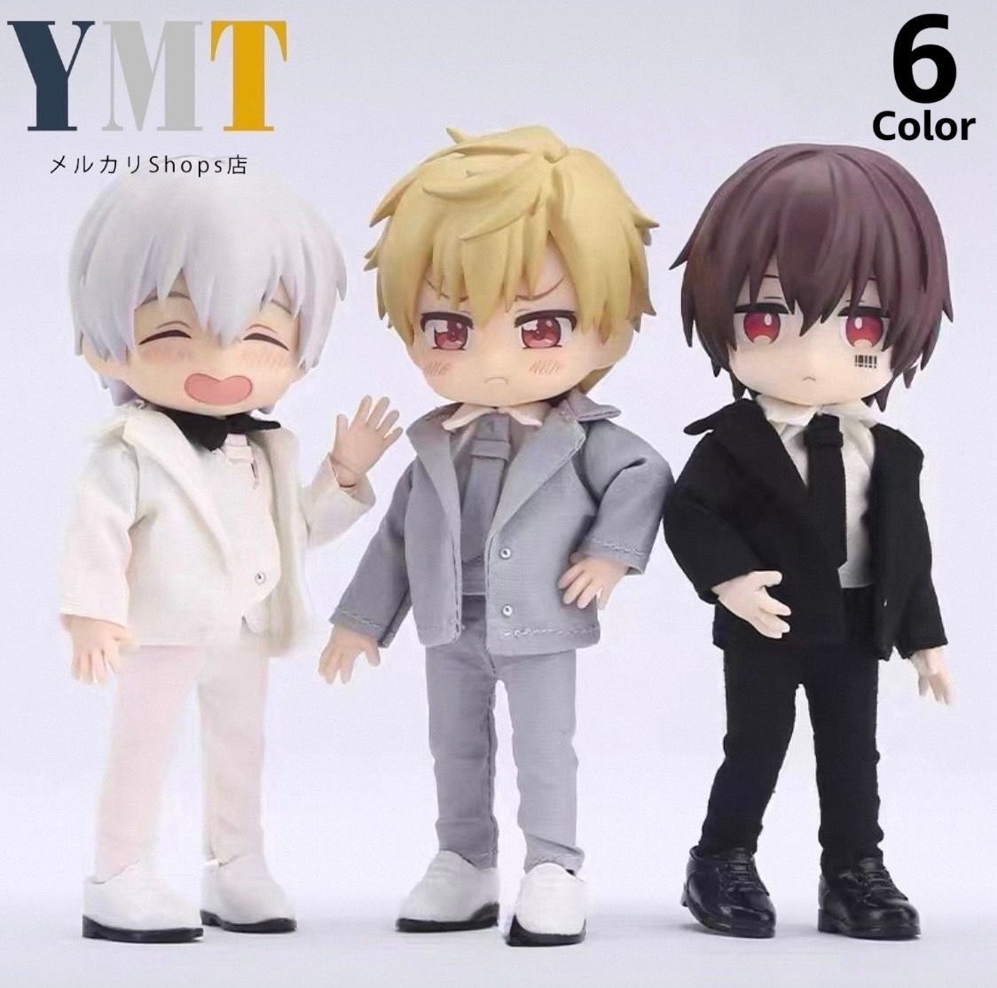 オビツ11 ドール服 フォーマル風スーツ上下セット+ネクタイ付き