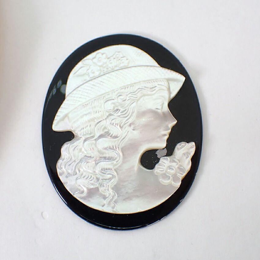 ストーン/シェルカメオ アンティーク 4点セット ルース//lu1-1 - メルカリ