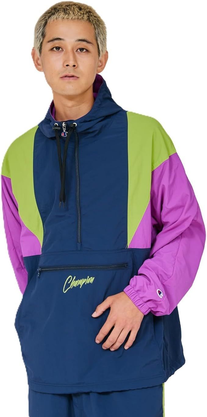 チャンピオン Champion フーデッドアノラックジャケット アクション