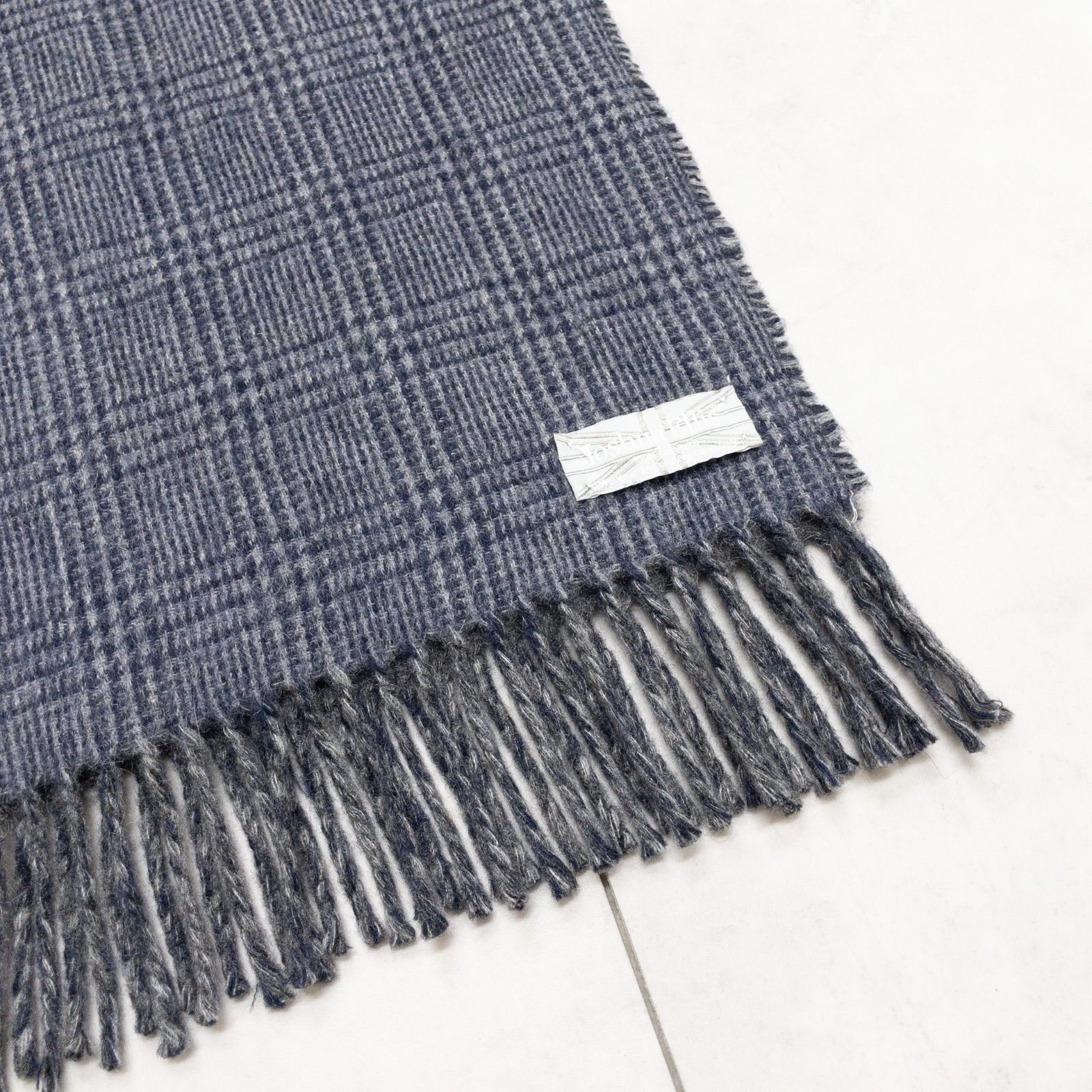 Joshua Ellis ジョシュアエリス ストール マフラー グレンチェック柄