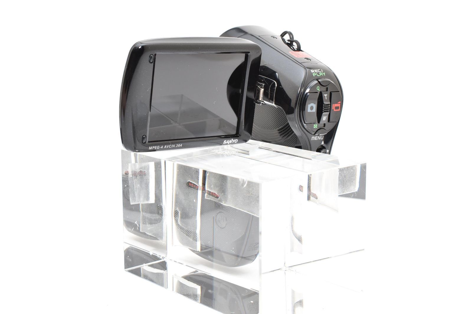 ☆実用美品☆サンヨー SANYO Xacti DMX-CG9 ブラック ビデオカメラ