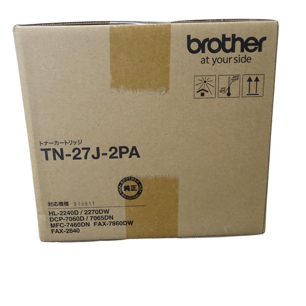 トナーカートリッジ ブラザー 純正 トナー TN-27J トナーカートリッジ