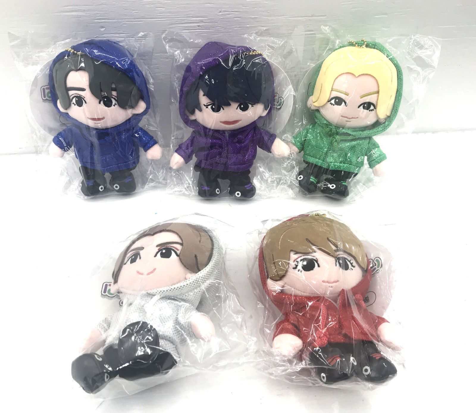 盛岡19-0152］HiHi Jets はぴぬい コンプリート 5体セット【美品/60