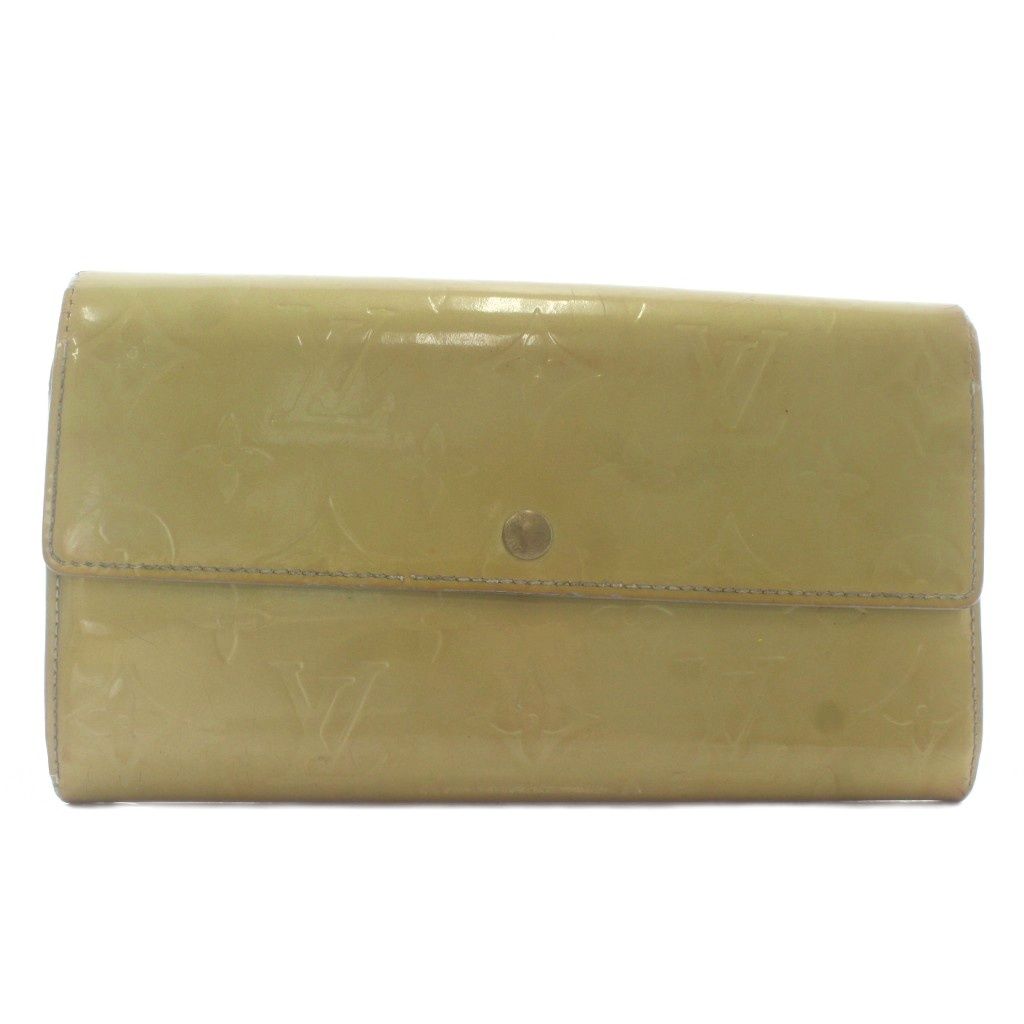 ルイヴィトン LOUIS VUITTON モノグラム ヴェルニ ポルトフォイユ サラ