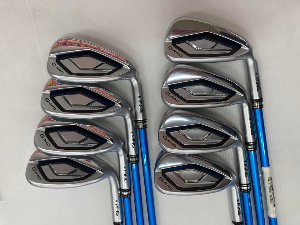 ピン G440 ALTA J CB BLUE Rフレックス アイアンセット 中古【最短即日
