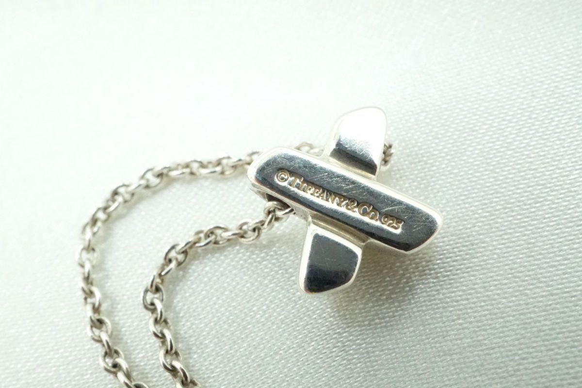 ティファニー クロスステッチ ネックレス ペンダント アクセサリー