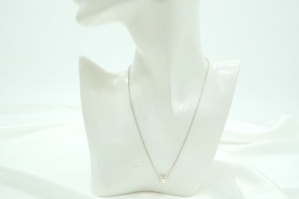 ティファニー クロスステッチ ネックレス ペンダント アクセサリー