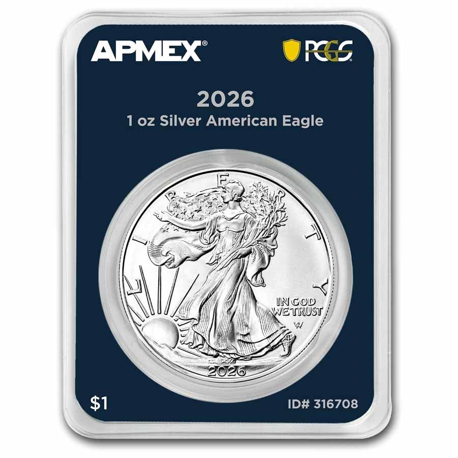 2026年 1オンス シルバー アメリカンイーグル (MDプレミア + PCGS