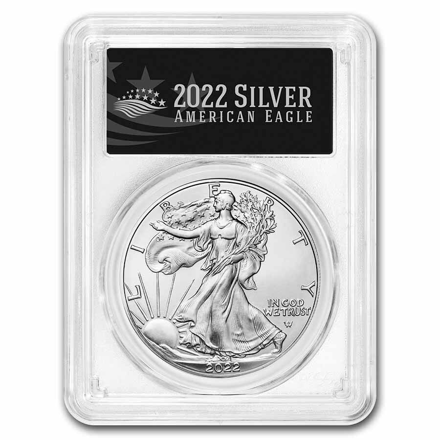 2022年 アメリカン シルバー イーグル MS-70 PCGS(ファースト